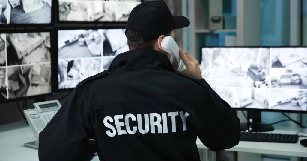 Security Guards vs. Surveillance Cameras, Security guards, Surveillance cameras,