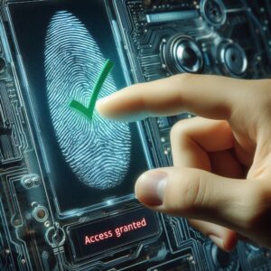 security services - access control system with biometric authentication
