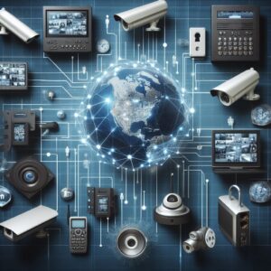 security services - interconnected security devices
