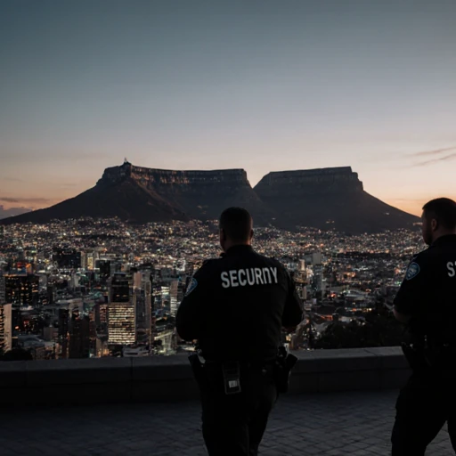 security guard company patrolling a business