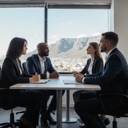 discussing risks with security company in Cape Town