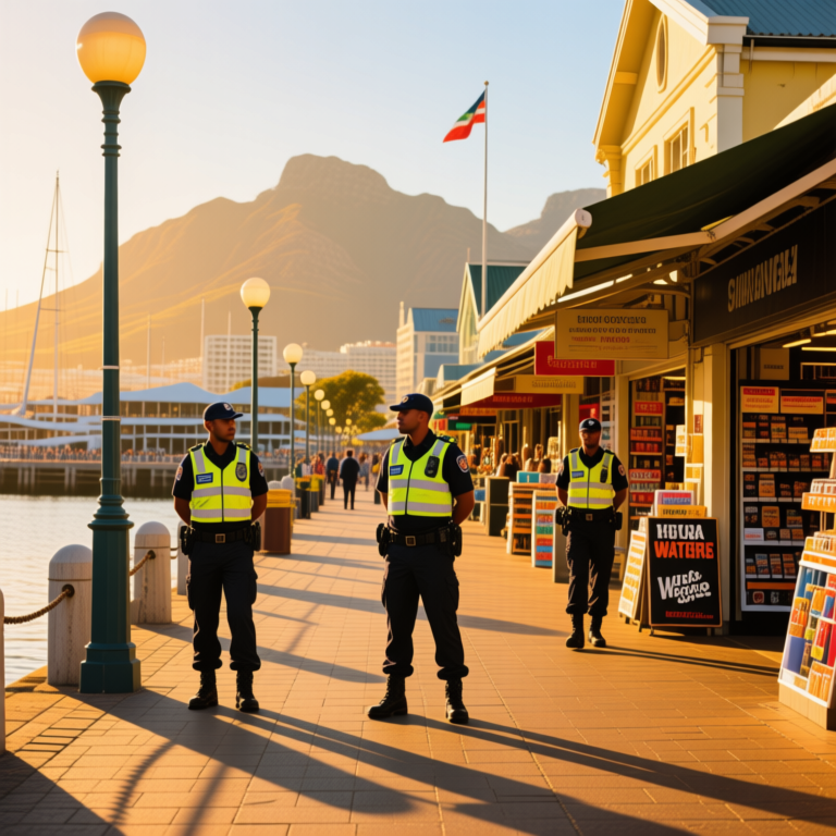 security guard services protecting shops